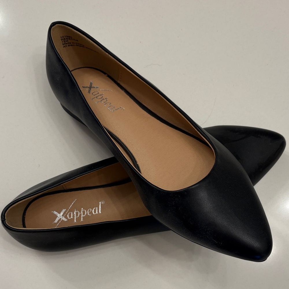 Xappeal Classic Black Women's Loafers